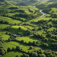 England without logistic curves