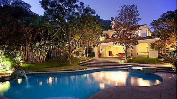 Sharon Stone house in Beverly Hills, Los Angeles, California, United States