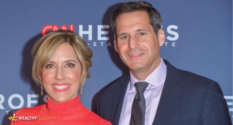 John Berman avec femme  