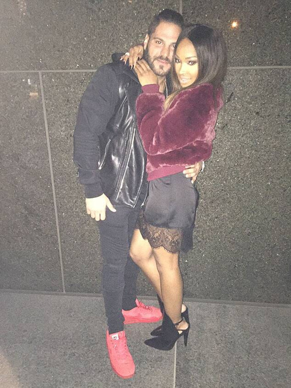 Malika Haqq with Boyfriend  