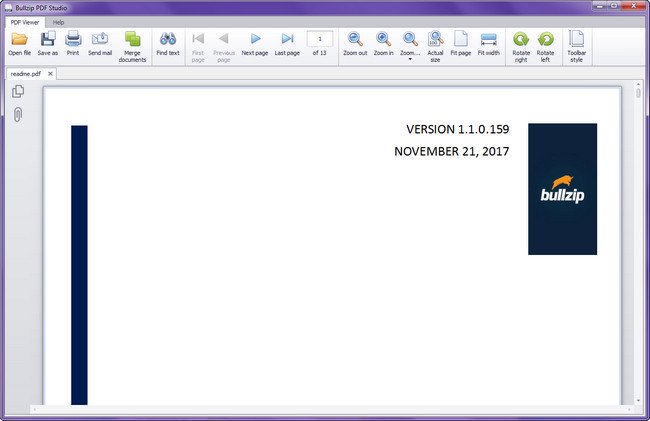 Bullzip PDF Studio 1.1.0.168 Portable