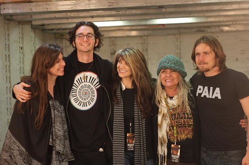 Photo of Willie Nelson  & his  Daughter  Amy Lee Nelson