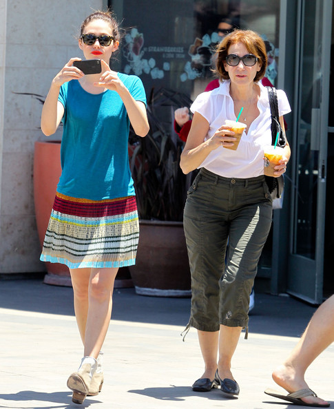 Photo de Emmy Rossum  & son mère   Cheryl Rossum