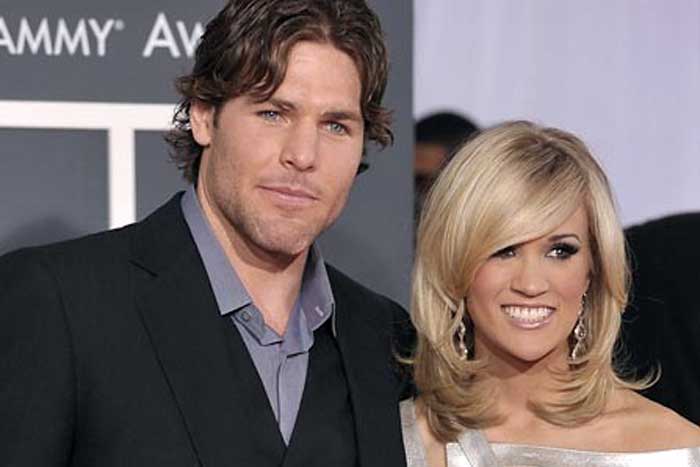    Carrie Underwood med Mand Mike Fisher 