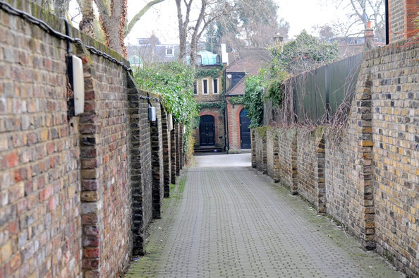 Casa de Helena Bonham Carter em Hampstead, London, England, United Kingdom