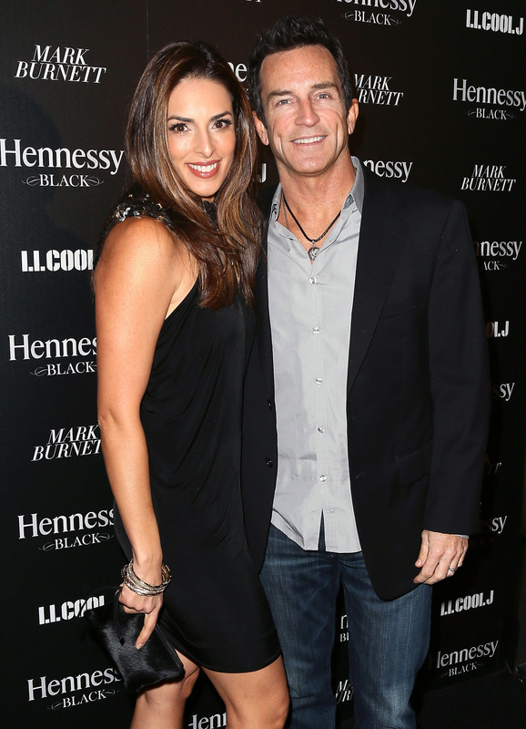    Jeff Probst con hermoso, Esposa Lisa Ann Russell 