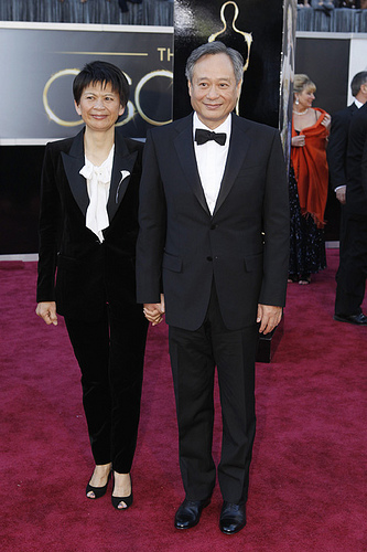 Ang Lee with beautiful, enigmatic, kind, Wife Jane Lin 