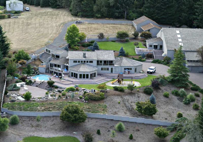 Photo: la maison de Phil Knight en Hillsboro, Oregon.
