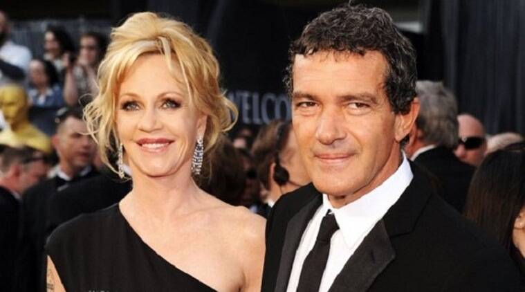 Antonio Banderas met vrouw Melanie Griffith 