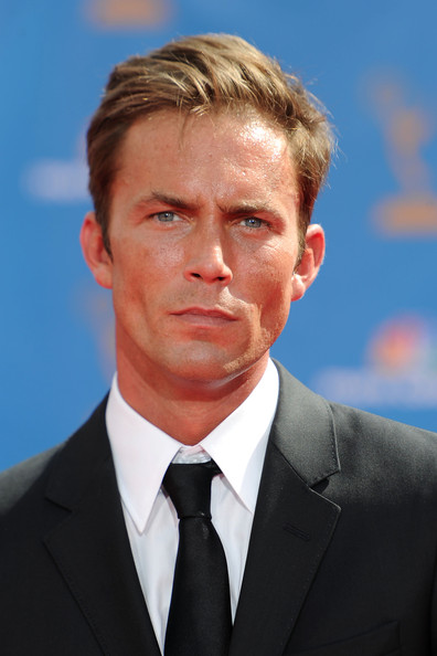 Desmond Harrington  - 2024 Light brown hair & alternative hair style.
