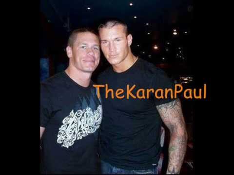 Foto van John Cena  & zijn vriend Randy Orton