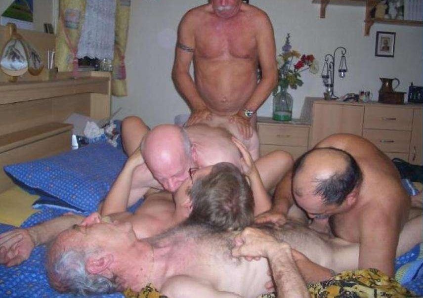 Old people orgy