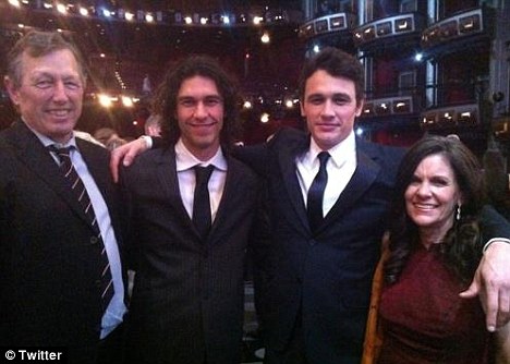 Photo of Dave Franco  & his  Father  Douglas Eugene