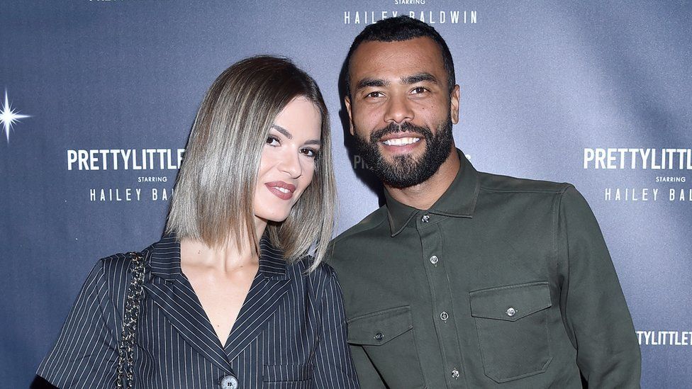 Ashley Cole met charmante, vriendin Pascal Craymer 