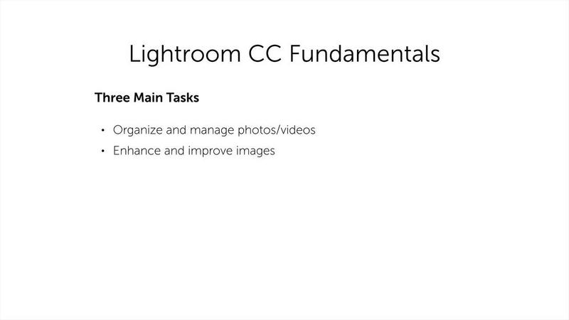 Train Simple Lightroom CC 6 Fundamentals