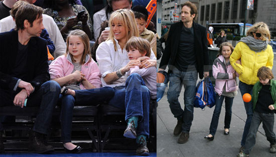 Familienfoto von Schauspieler,  Produzent &  Schriftstellererkennt für Twin Peaks, The X-Files, Red Shoe Diarie.
  