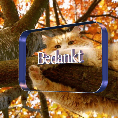 Bedankt
