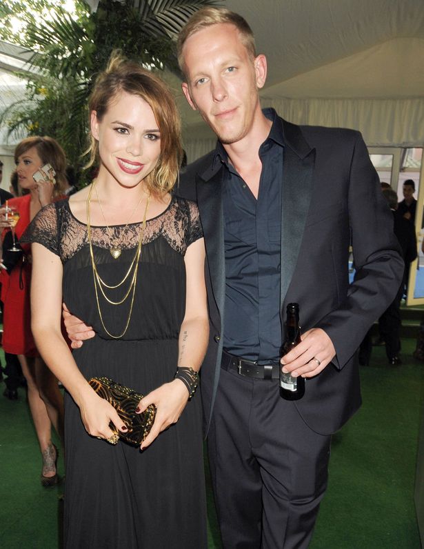 Billie Piper with cool, Husband Laurence Fox 