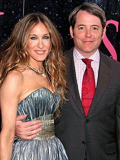    Sarah Jessica Parker med Ektemann Matthew Broderick 