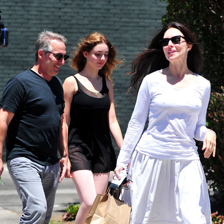 Foto di Madeleine Stowe  & il suo Figlia  May Theodora Benben