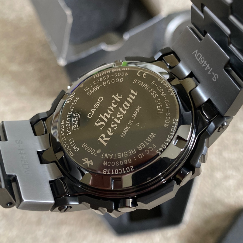 FS: Casio G-Shock GMW-B5000MB multi-finish matte black full metal square |  WatchUSeek Watch Forums