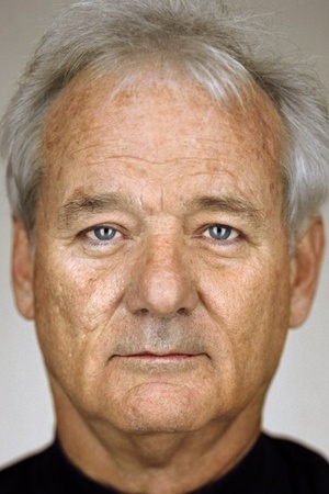 Cabelo cinzento e penteado casual de Bill Murray  em 2024