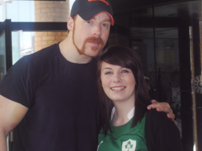 Sheamus with Wife  