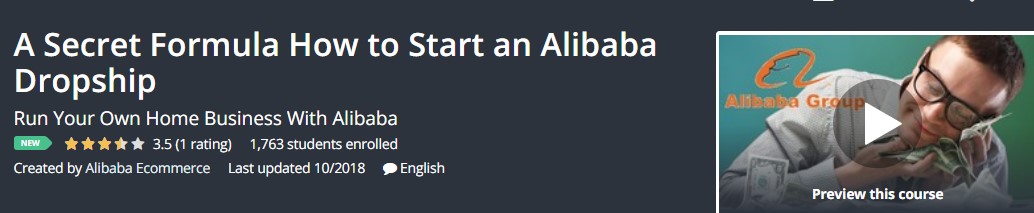 Udemy A Secret Formula How to Start an Alibaba Dropship