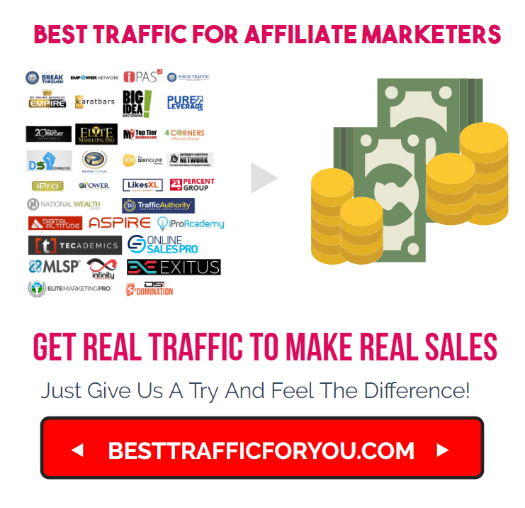 Besttrafficforyou.com - promote affiliate offers using best solo ads traffic from www.Besttrafficforyou.com - best solo ads provider for affiliate marketers and Clickbank offers Besttrafficforyou.com - promote affiliate offers using best solo ads traffic from www.Besttrafficforyou.com - best solo ads provider for affiliate marketers and Clickbank offers