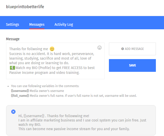 Instato review: Instato AUTO DM (NEW FOLLOWERS) feature Instato review: Instato AUTO DM (NEW FOLLOWERS) feature