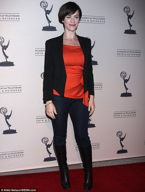 Maggie Siff  - 2024 Light brown hair & sexy hair style.

