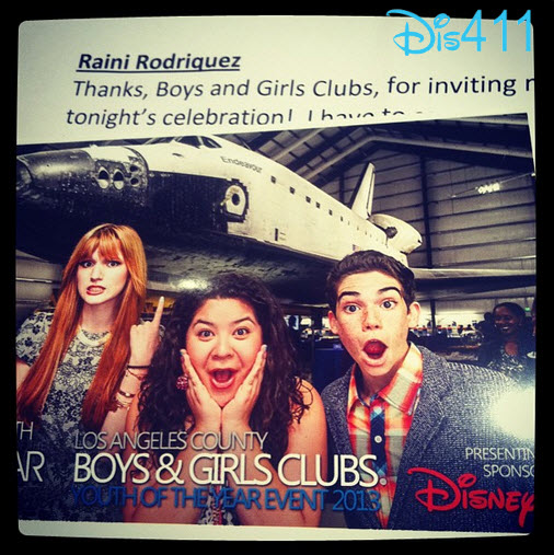 Foto de Cameron Boyce  & su amigo Raini Rodriguez 