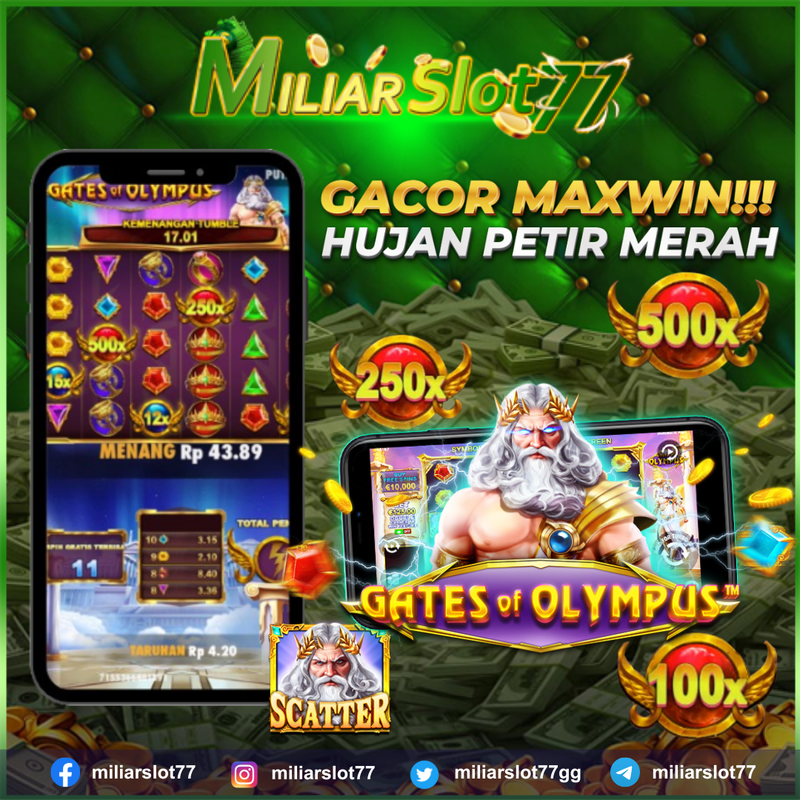 Miliarslot77 : Agen Gacor Situs Slot77 Maxwin Scatter Hitam