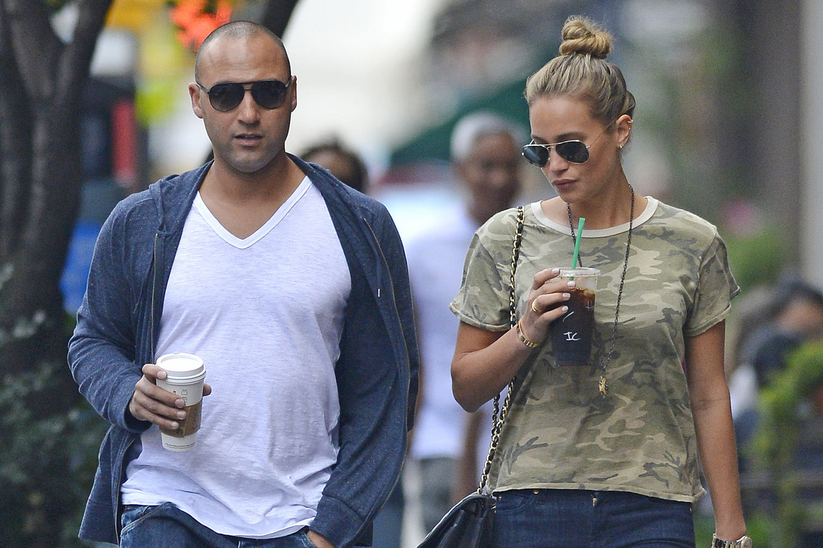 Derek Jeter with Girlfriend Hannah Davis 