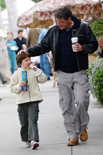 Foto van Craig Ferguson  & zijn Zoon  Liam James Ferguson