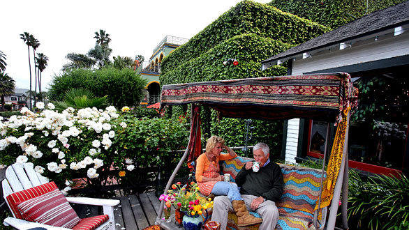 Photo: la maison de Orson Bean en Venice, California.
