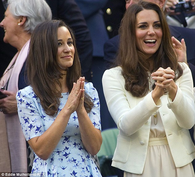 Photo of Kate Middleton  & her Sister  Pippa Middleton