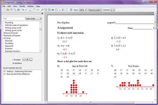 Infinite Pre-Algebra 2.42 Retail + Portable