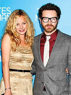    Danny Masterson med Kone Bijou Phillips 