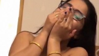 Paki wife moans while being blindfolded and fucked