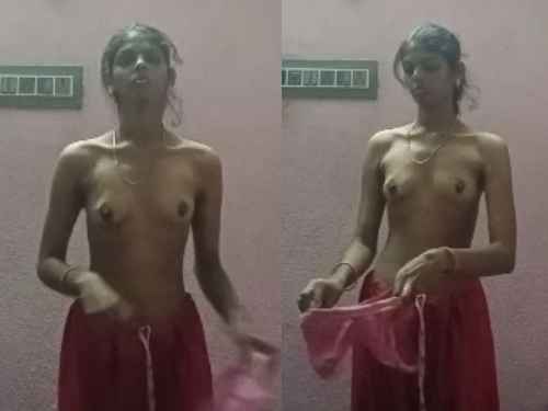 nxxxvedios Small boobs Tamil girl xxx videos shared online