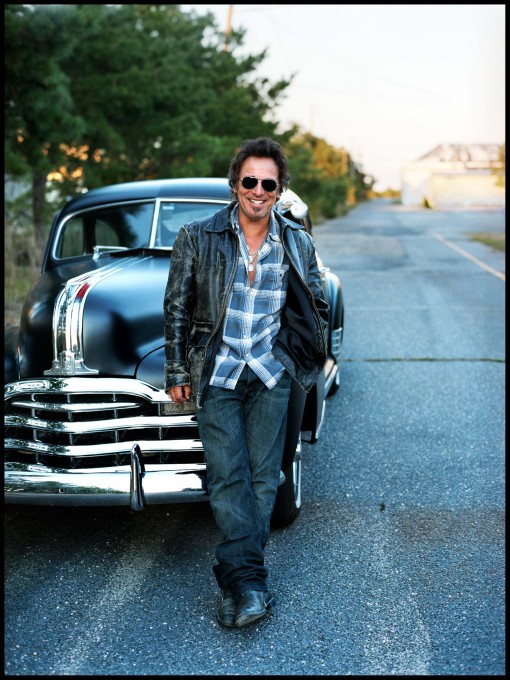 Photo of Bruce Springsteen  - car
