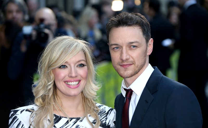 Photo de James McAvoy  & son  soeur  Joy McAvoy