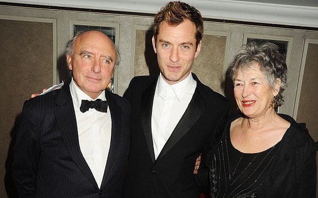 Photo of Jude Law  & his  Father  Peter Law