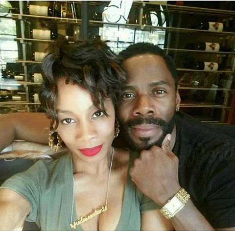 Anika Noni Rose with Boyfriend Colman Domingo 