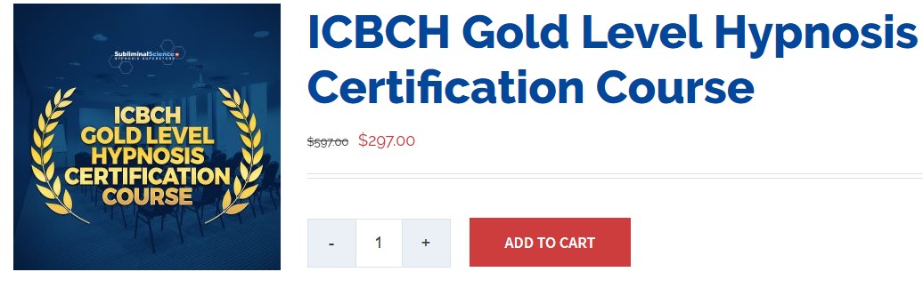 Richard Nongord ICBCH Gold Level Hypnosis Certification Program