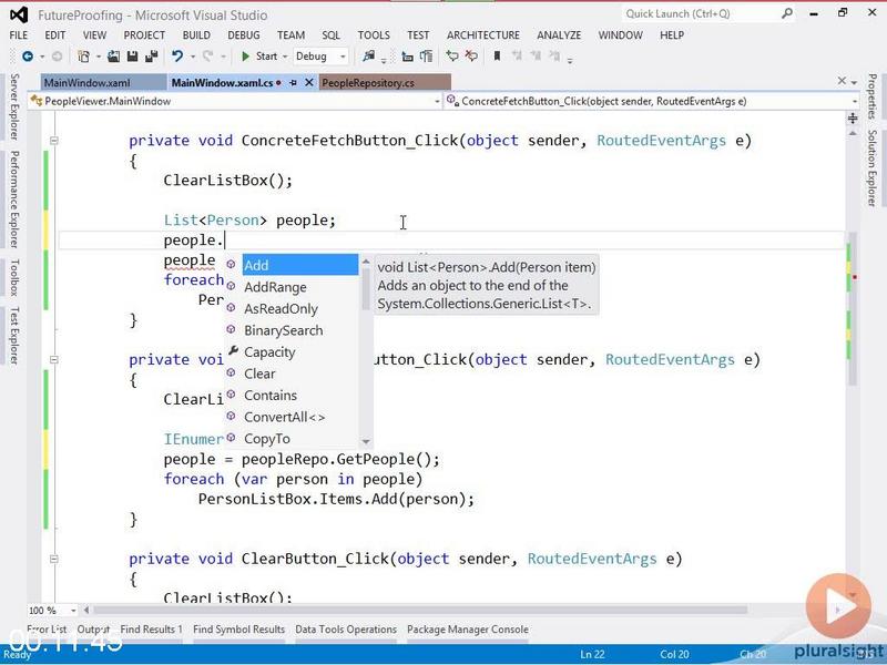 Pluralsight C Interfaces