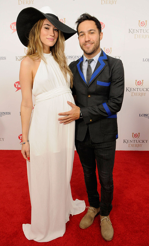 Pete Wentz avec jolie, mignonne, femme Meagan Camper 