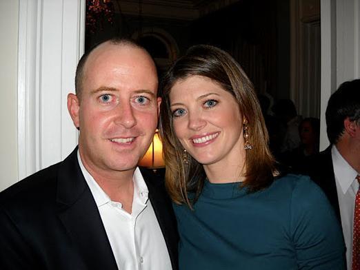 Norah O’Donnell met coole, man Geoff Tracy  