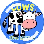 Badge: Cows Lives Matter